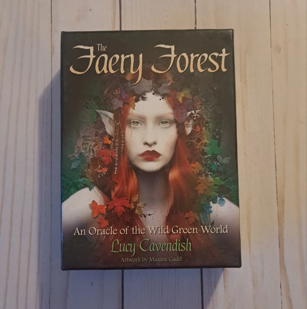 The Faery Forest Oracle Deck By Lucy Cavendish - Picture 1 of 7
